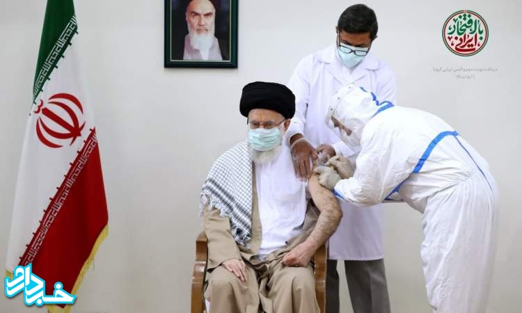رهبر معظم انقلاب دز دوم واکسن ایرانی کرونا را دریافت کردند