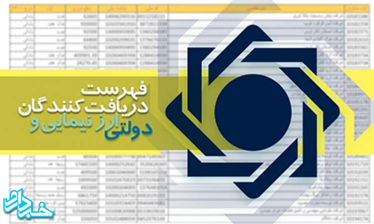 به‌روزرسانی فهرست دریافت‌کنندگان ارز نیمایی و دولتی